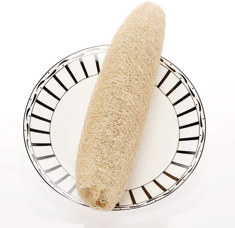 SSKR Natural Organic Body Scrub Loofah Sponge for Bathing - Pack of 1 | Size : 15 Cms Long - Image 5