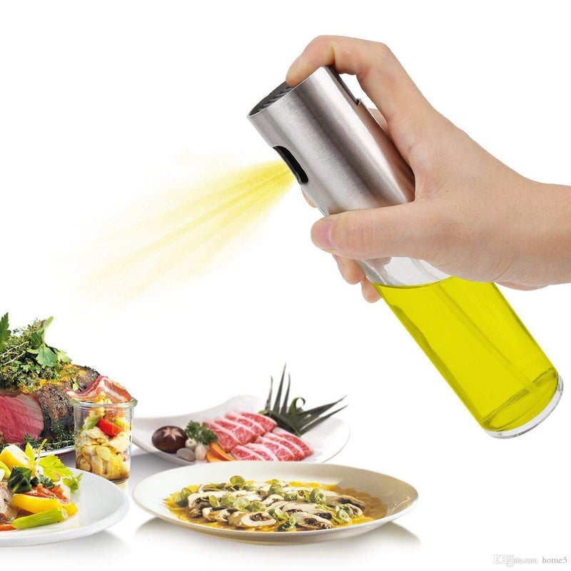 Golden Bird Golden Bird International Oil Sprayer Dispenser BBQ Kitchen Cooking Tool Oil Sprayer Bottle Oil Spray Bottle for Cooking Oil Bottle Glass Transparent Glass Oil Bottle LeakProof - Image 1