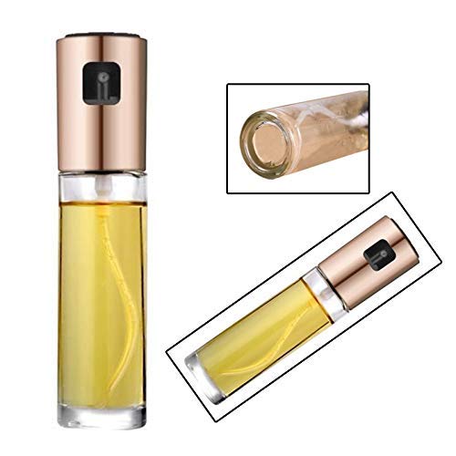 Golden Bird Golden Bird International Oil Sprayer Dispenser BBQ Kitchen Cooking Tool Oil Sprayer Bottle Oil Spray Bottle for Cooking Oil Bottle Glass Transparent Glass Oil Bottle LeakProof - Image 2