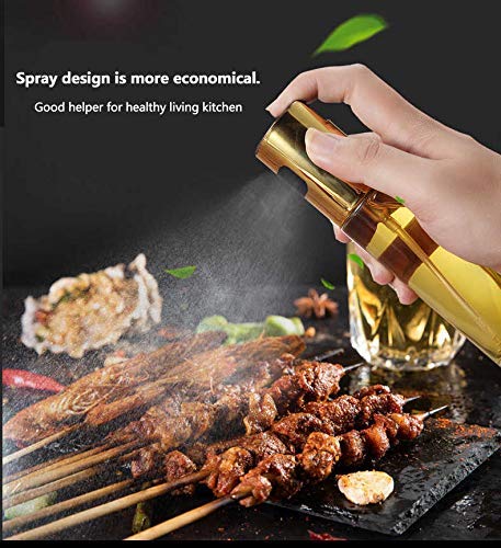 Golden Bird Golden Bird International Oil Sprayer Dispenser BBQ Kitchen Cooking Tool Oil Sprayer Bottle Oil Spray Bottle for Cooking Oil Bottle Glass Transparent Glass Oil Bottle LeakProof - Image 5