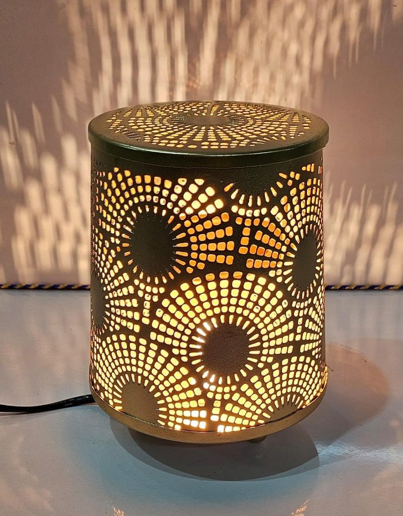 R.R.V. INTERNATIONAL RRV INTERNATIONAL Elegant Aroma DiffuserBurner with 10 ml Aroma Oil Made by Galvanized Metal - Image 4