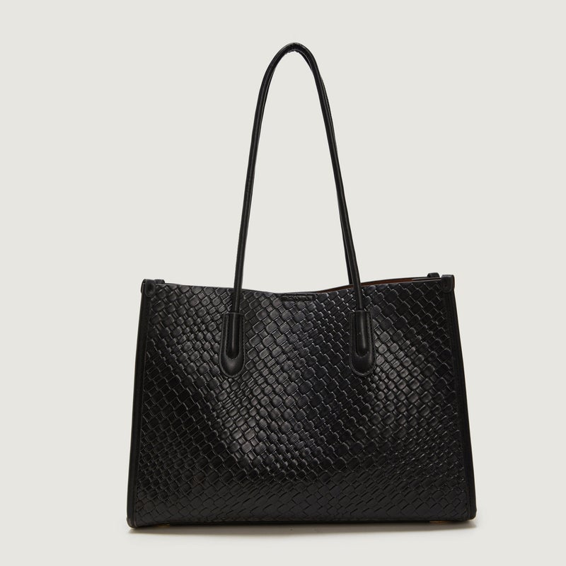 Fashionable Simple Portable Big Bag 2023 New Arrival Large Capacity Underarm Shoulder Bag Texted All-Match Commuter Bucket Bag - Image 1