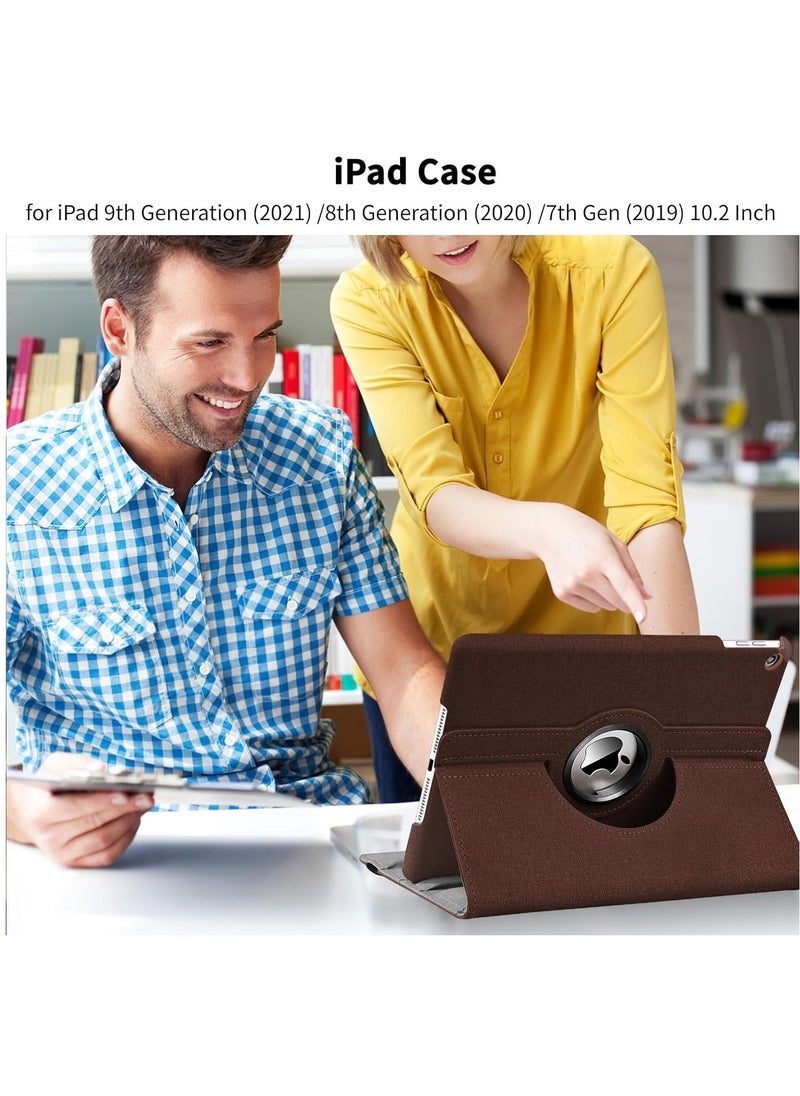TIGER 360 Degree Rotating Stand Auto Sleep Wake Folio Leather Smart Cover for iPad Air 3 (2019) - Image 5