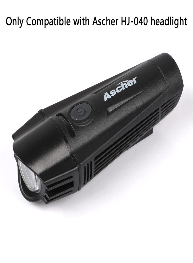 Ascher Bike Light Mount Bracket, Handlebar Light Holder Mount Bicycle Mounting Bracket, Suitable for Headlights HJ-040, Pack of 1 - Image 4