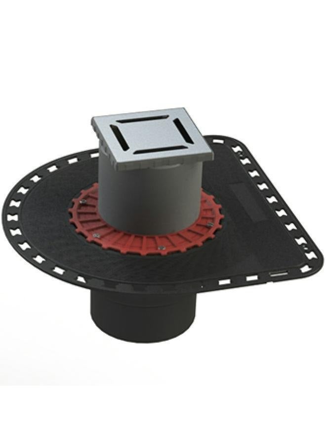 LOFT ES19 AQUADRAIN CONTRACT SHOWER DRAIN W/VERTICAL OUTLET 100X1