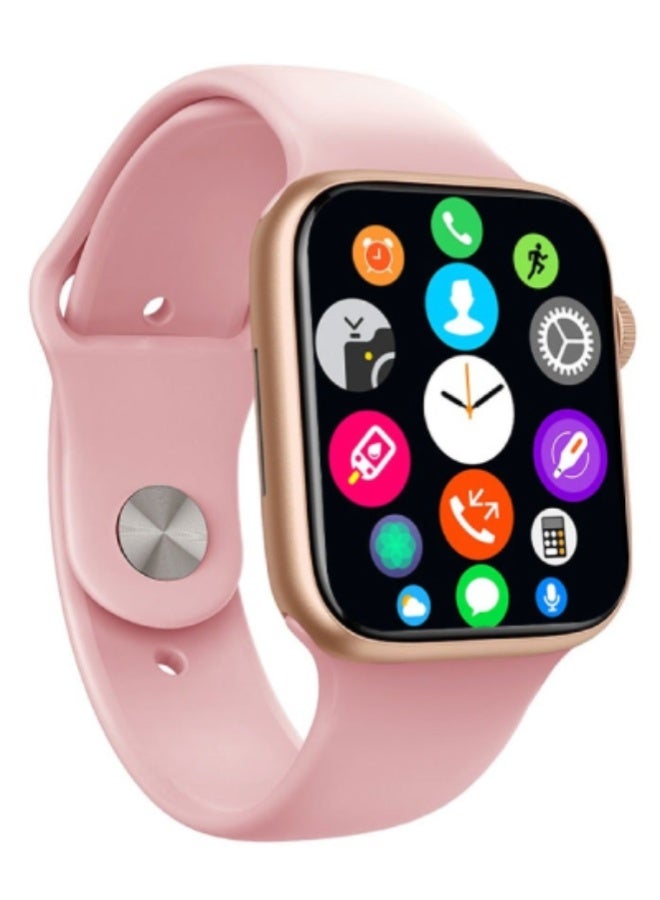 AROAQ X9 MAX PLUS Smart Watch – 2.1" HD Display, Bluetooth Calling, NFC, GPS, SpO2 & BP Monitoring, Fitness Tracker, IP67 Waterproof, Android & iOS - Pink - Image 3