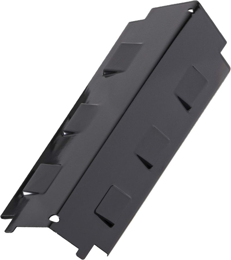 Charbroil 15.5" L x 5.2" W x 2.4" H Non-Adjustable Porcelain 4-Pack of Heat Tents in Black - 1148815W06 - Image 2