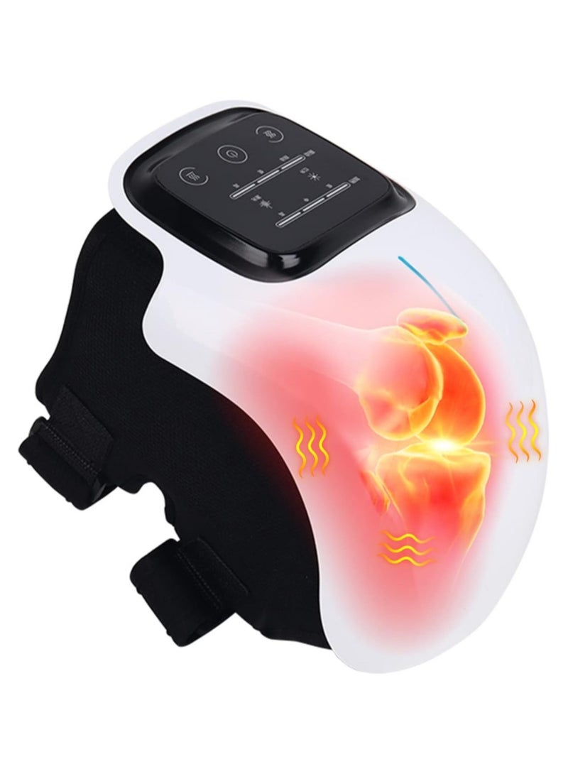 ELTRAZONE Knee Massager-Large LED Screen Arthritis Knee Massage Wearable with Heat Rechargeable Electronic Smart Knee Massage for Knee Joint Pain Injury - Image 1