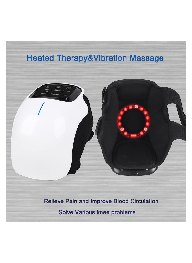 ELTRAZONE Knee Massager-Large LED Screen Arthritis Knee Massage Wearable with Heat Rechargeable Electronic Smart Knee Massage for Knee Joint Pain Injury - Image 5