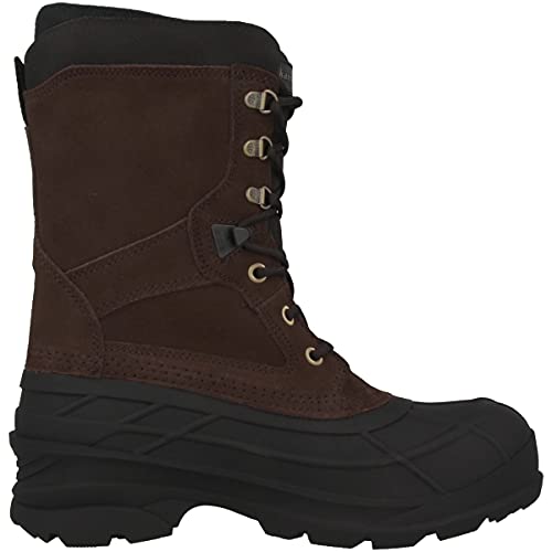 Kamik Men's Nation Plus Snow Boot, Dark Brown - 9 - Image 3