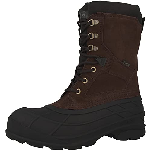 Kamik Men's Nation Plus Snow Boot, Dark Brown - 9 - Image 5