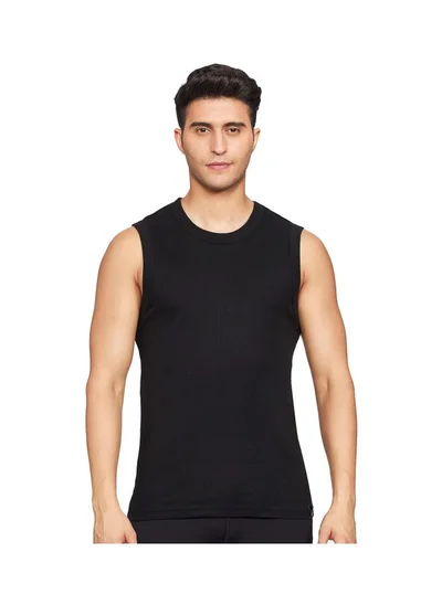 JOCKEY Jockey 9930 Men Super Combed Cotton Rib Solid Round Neck Muscle Vest