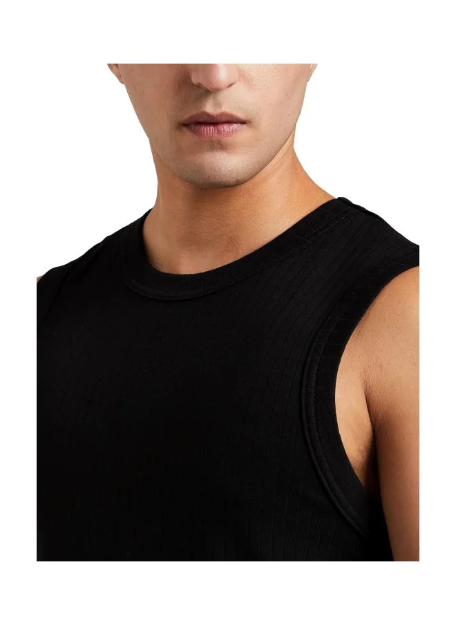 JOCKEY Jockey 9930 Men Super Combed Cotton Rib Solid Round Neck Muscle Vest