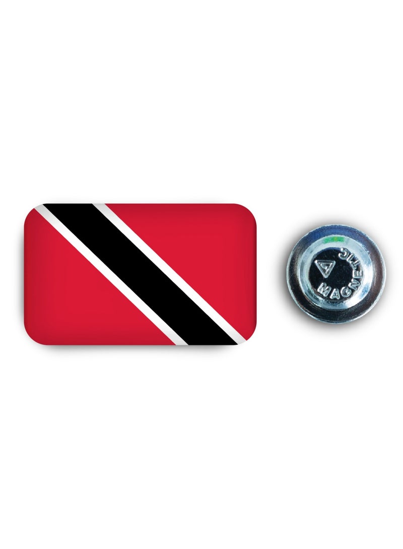 971ميديا شارة مغناطيسية بتصميم علم ترينداد وتوباغو - Image 1