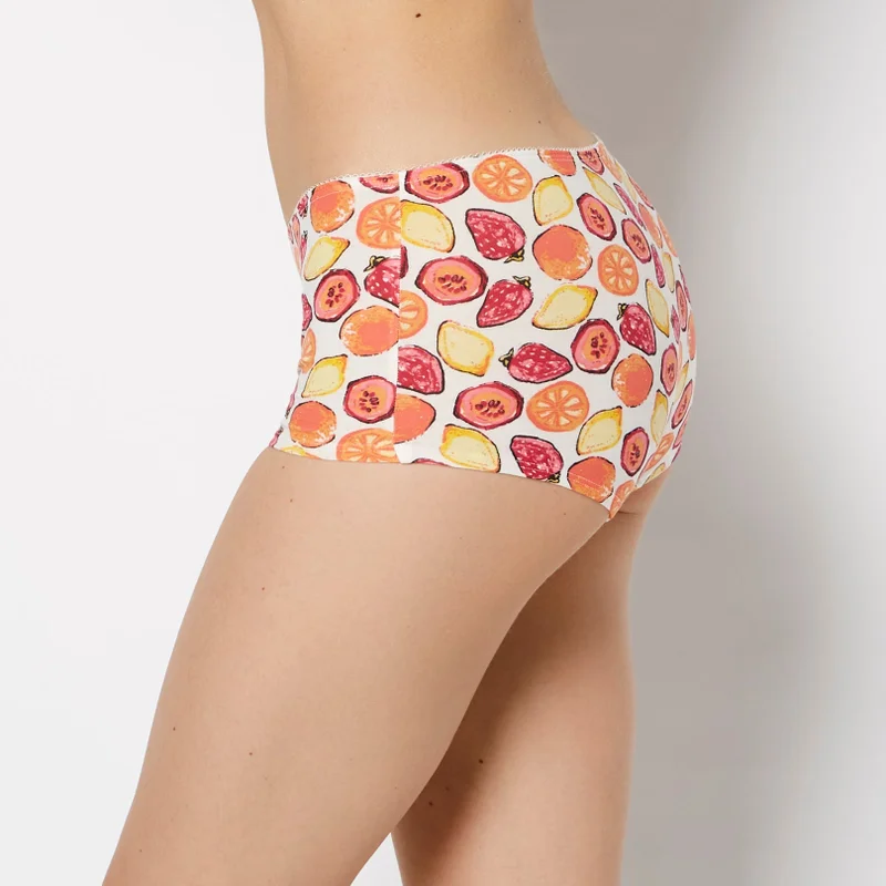 لا سينزا La Senza Boyshort Cotton Panty and Picot Trim