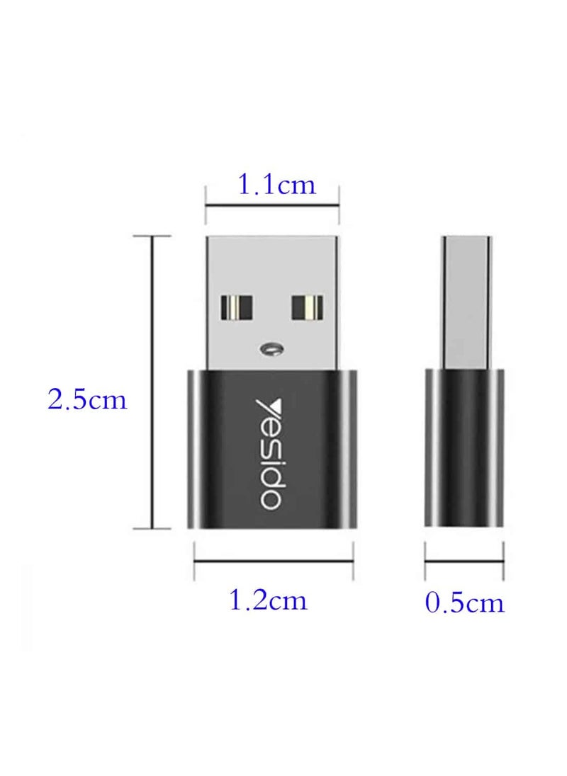 Yesido USB-C to USB-A Adapter, Yesido GS09  - Image 2