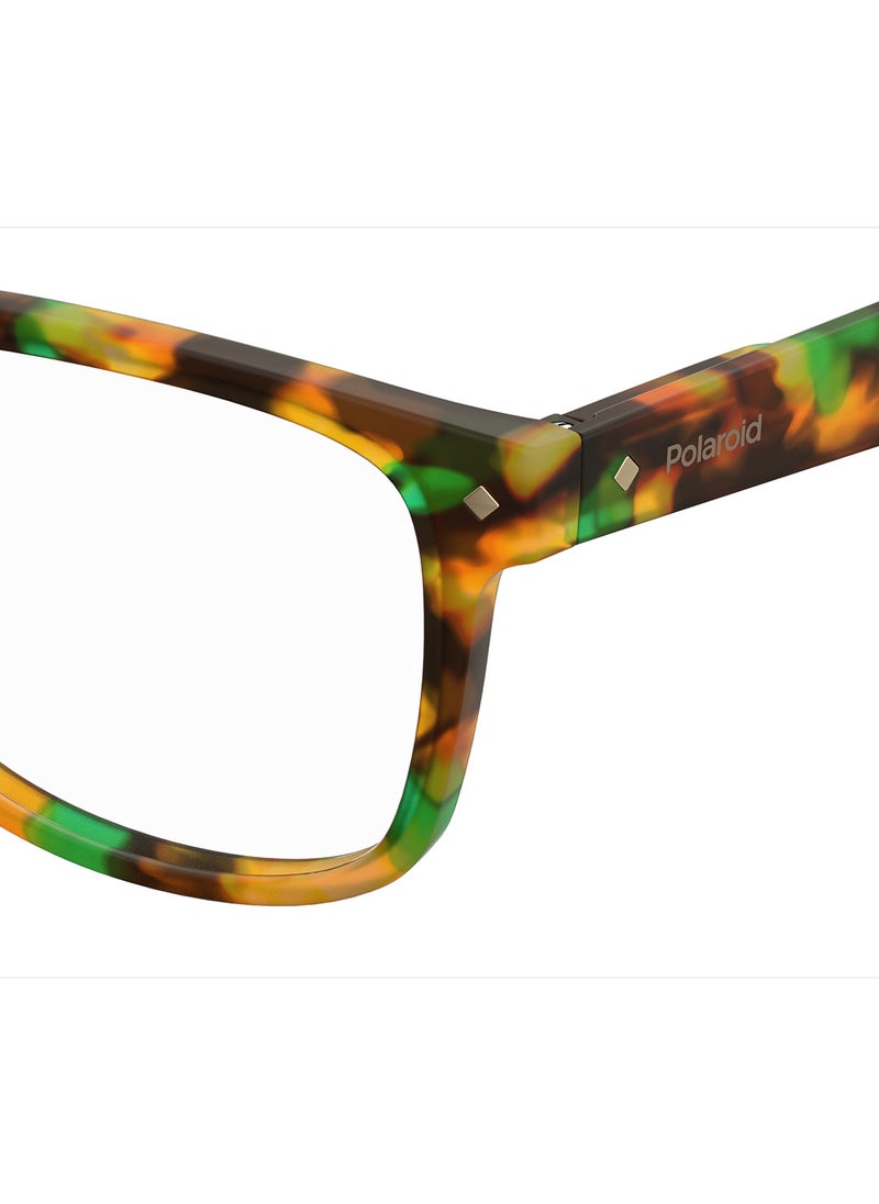 Polaroid Unisex Square Reading Glasses - Pld 0020/R Havana Honey 52 - Lens Size: 52 Mm  - Image 3