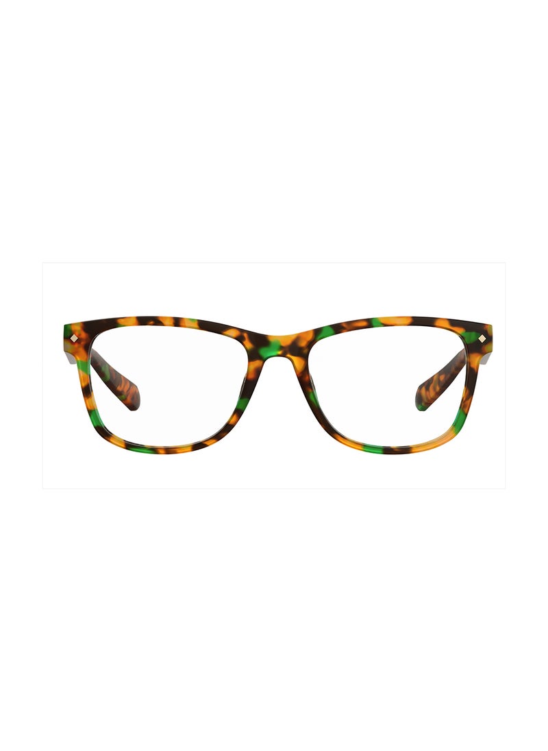 Polaroid Unisex Square Reading Glasses - Pld 0020/R Havana Honey 52 - Lens Size: 52 Mm  - Image 2