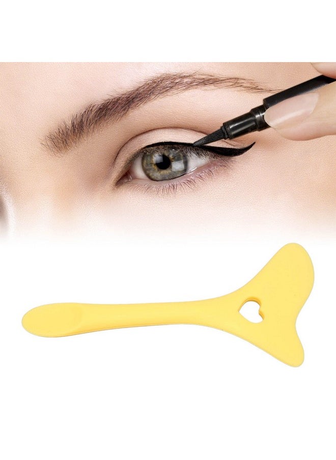 Eyeliner Stencils Wing Tips Eyebrow Pencil Stencil Reusable Eyeliner Aid Reusable Silicone Eye Makeup Tool With Cream Eyelash Pads Tool Mascara Aid Eye Makeup Applicators For Eye Shadow(Yellow) - pzsku/Z145C34A36E19DBEECB03Z/45/_/1720077677/97f6a27a-3a9f-4057-b02f-211174860190