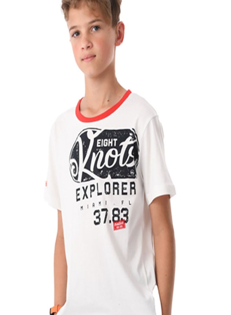 Urbasy Boys/Teens  Printed T-Shirt - Image 1