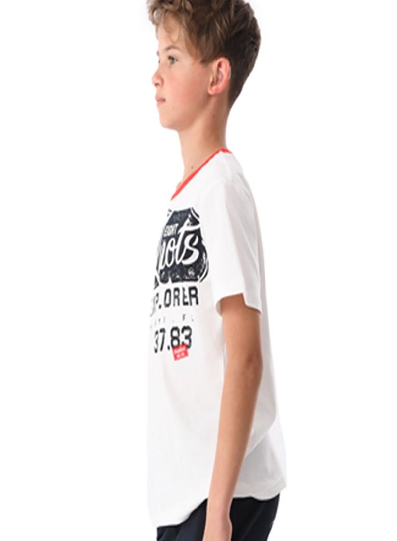 Urbasy Boys/Teens  Printed T-Shirt - Image 4