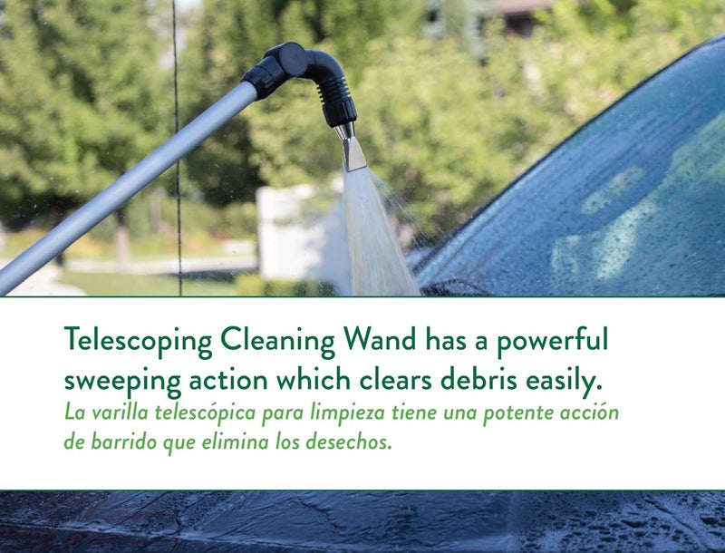 ORBIT 58543 Telescoping Gutter Cleaning Wand, Silver - Image 2