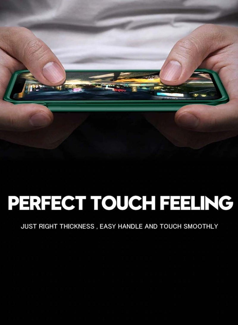 Wtech Oppo Find X9 Pro 5G 2025 Soft Liquid Silicone Case Cover (MCRPSN) - Dark Green - Image 5