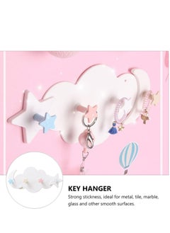 2pcs Kids Room Wall Decor Key Holder - Adhesive Moon and Star Hanging Hooks, Rustic Coat Hooks - pzsku/Z145C5723EA0FBD270203Z/45/_/1732169154/6f22255a-fd94-4e98-abdc-245212bc0f12