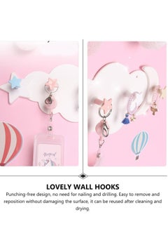 2pcs Kids Room Wall Decor Key Holder - Adhesive Moon and Star Hanging Hooks, Rustic Coat Hooks - pzsku/Z145C5723EA0FBD270203Z/45/_/1732169159/2193b167-2168-49e7-81ba-3e0c4c2bb0b7