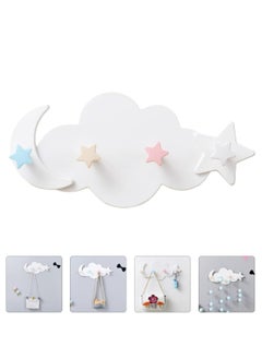 2pcs Kids Room Wall Decor Key Holder - Adhesive Moon and Star Hanging Hooks, Rustic Coat Hooks - pzsku/Z145C5723EA0FBD270203Z/45/_/1732169161/10677f9e-9dcc-4279-86dc-e8d7da4a2ff6