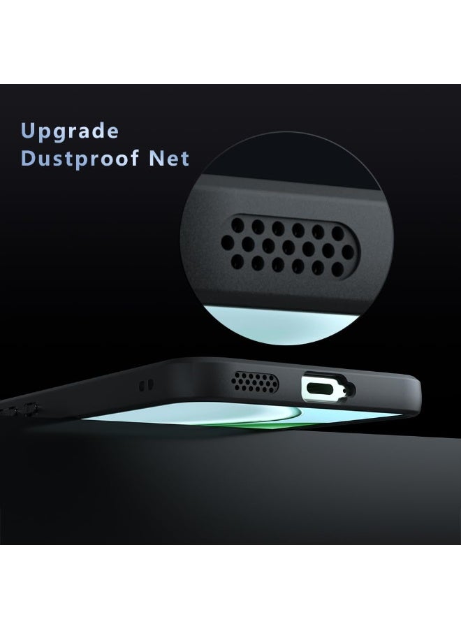 general for Honor X9D 5G/Magic 8 Lite Case, MagSafe Compatible, Shockproof TPU & PC Material, Camera Protection Frosted Anti-Fingerprint Black Cover - Image 5