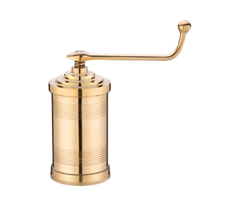 Whizzo Pure Brass 600gm Sev Sancha Machine with Free 6 Different Jali for Making Different Types of Sevaiya, Sev, Gathiya Murukku, Chakli, Bhujia Etc - Step - Image 1