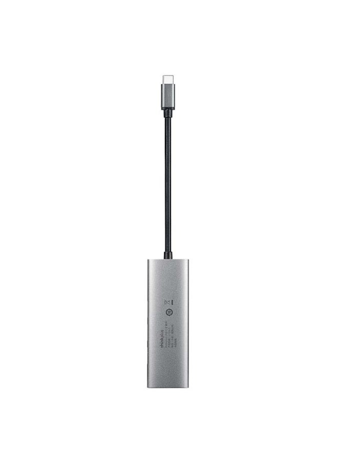 Thinkpad Lenovo Type-c Expansion Dock, Usb3.0 Hub, Usb-c To Hdmi Adapter, Pd Fast Charging Converter, Apple And Huawei Laptop Expansion Dock, Lc06-t
