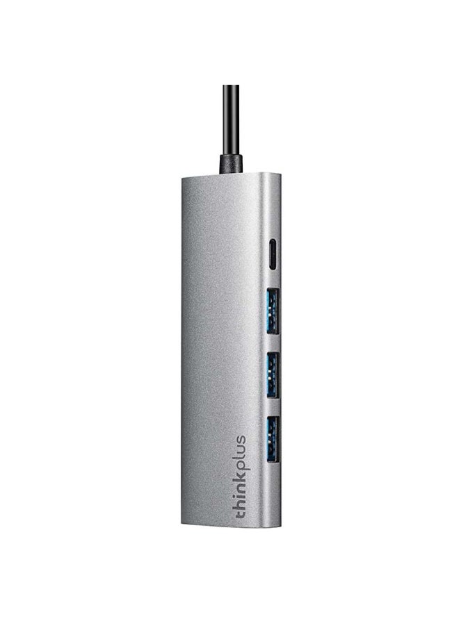 Thinkpad Lenovo Type-c Expansion Dock, Usb3.0 Hub, Usb-c To Hdmi Adapter, Pd Fast Charging Converter, Apple And Huawei Laptop Expansion Dock, Lc06-t
