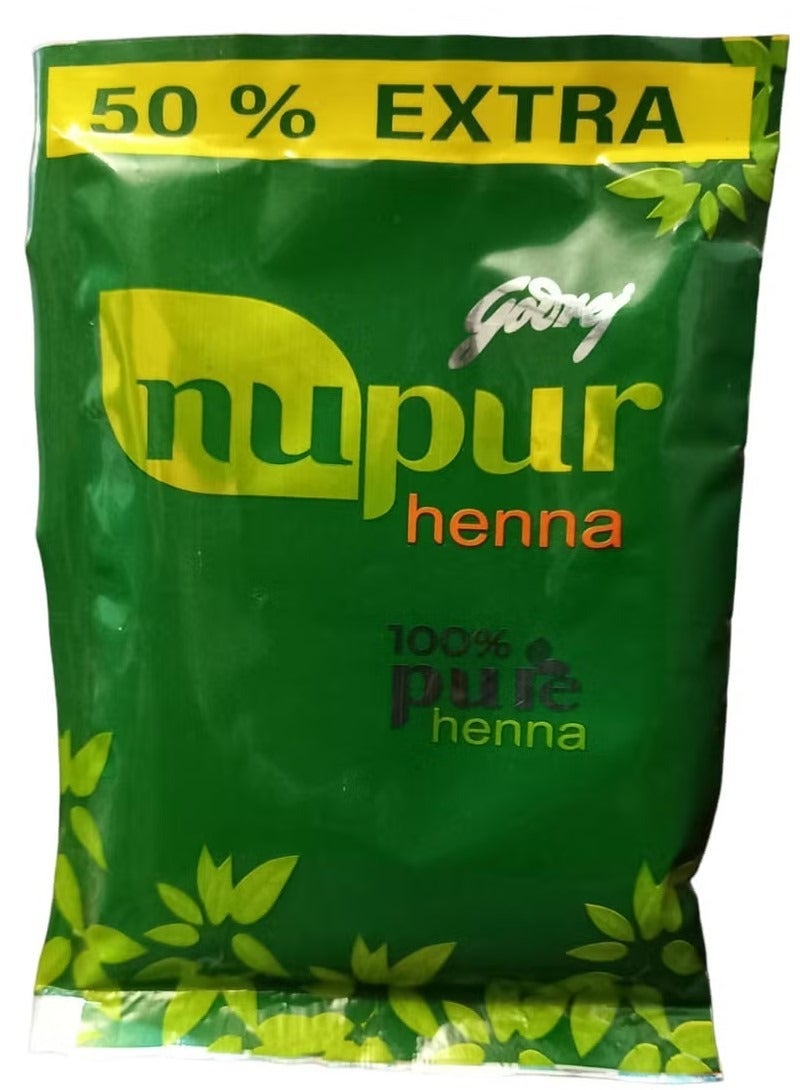 نيوپور حناء لتغذية الشعر لون بني 75 جرام - Image 2