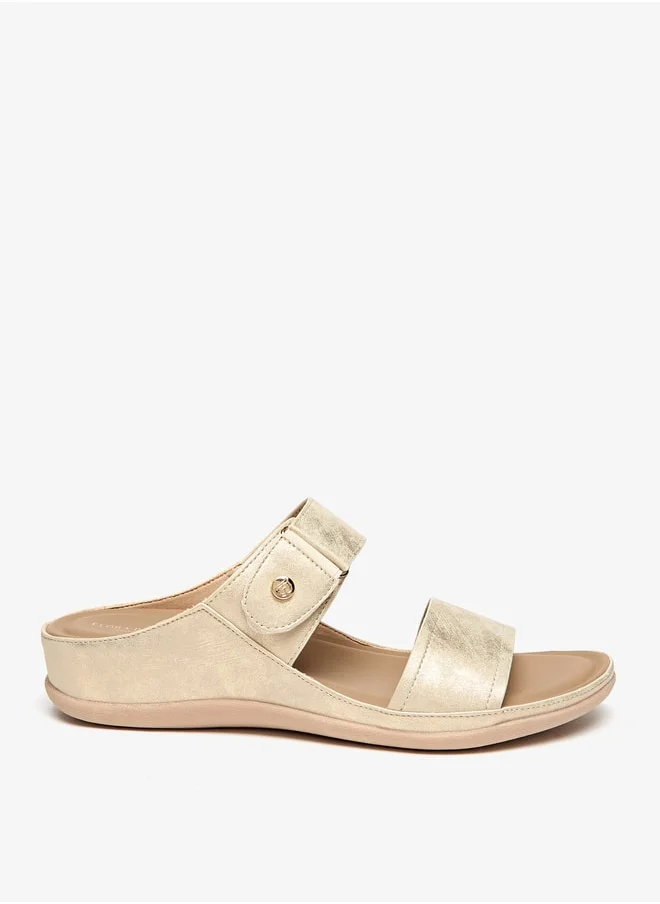 فلورا بيلا من شو إكسبرس Women Solid Slip-On Sandals