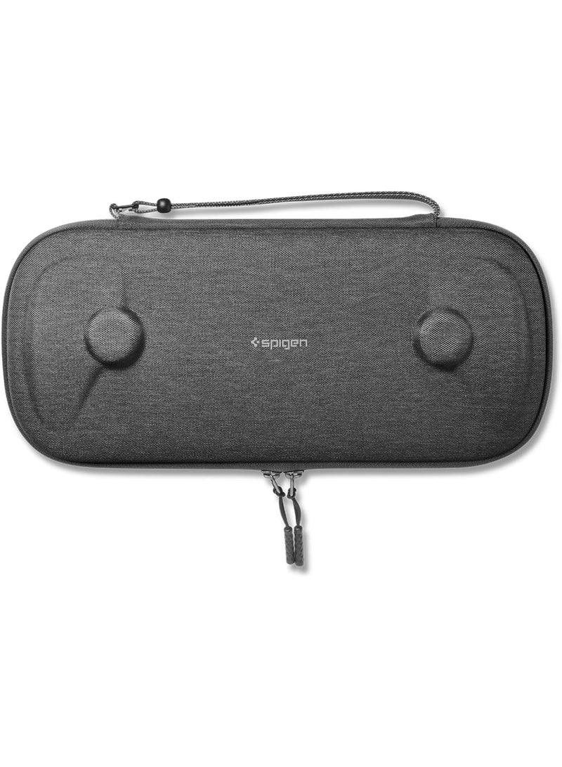 Spigen Klasden for PlayStation Portal Remote Player Carrying Pouch Case Slim Fit Portable Protective EVA Hard Shell Pouch Cover Travel Bag - Charcoal Gray - Image 2