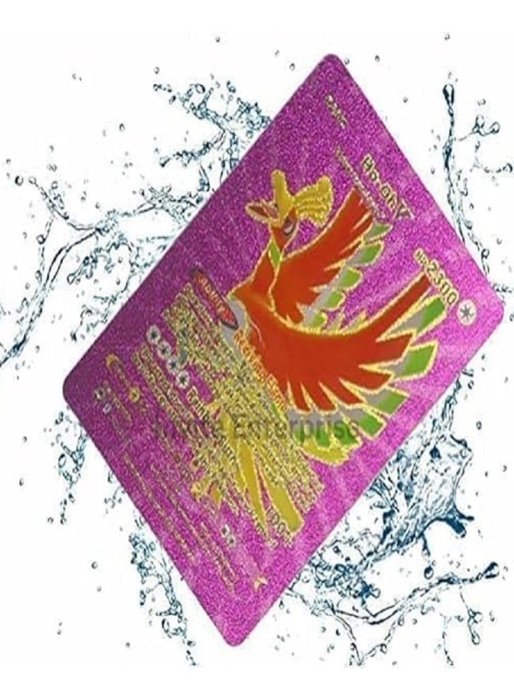 Pokemon 10 Pcs Rainbow Foil Cards Assorted Pack - In  Envelope - V Series Vmax GX Rare and Common  Cards (Rainbow Color) - Image 2