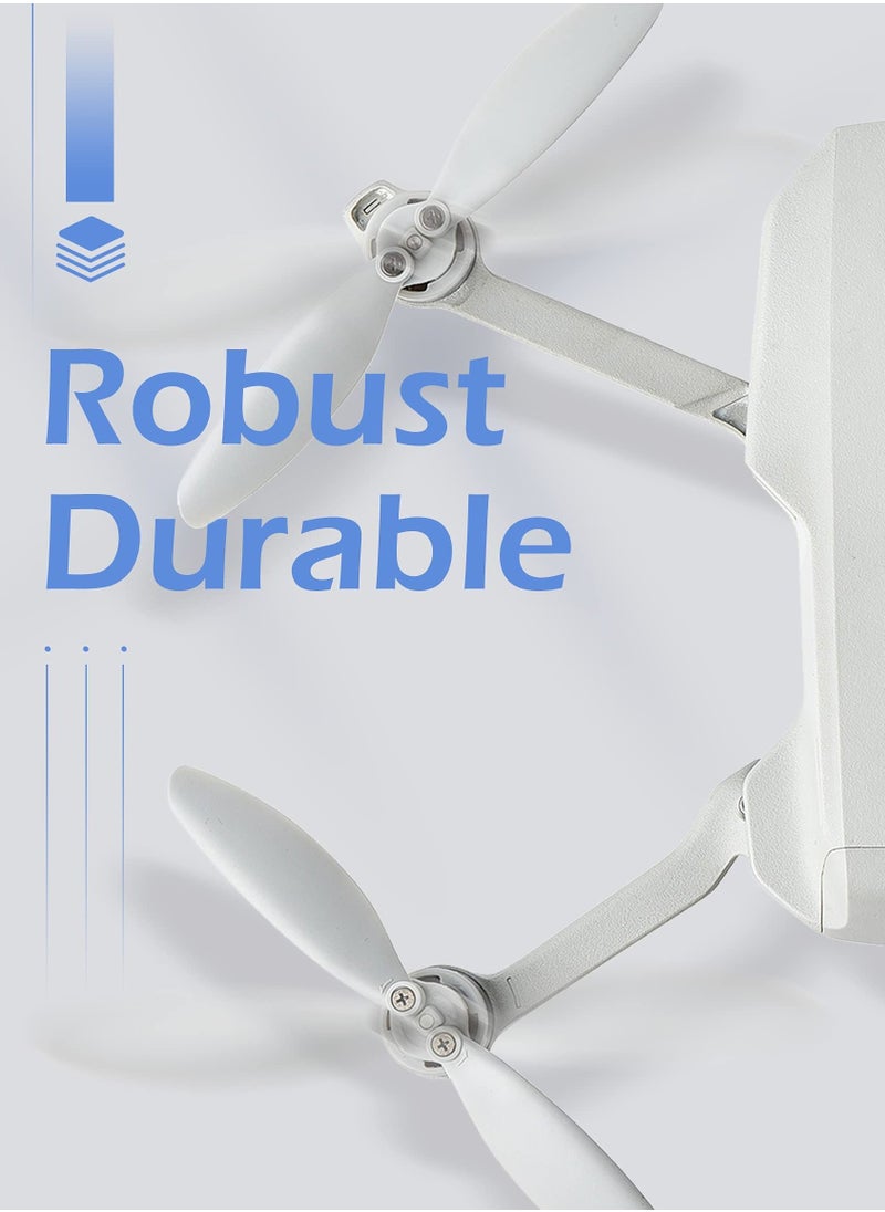 SYOSI - Propellers for DJI Mini 2/SE Drones with 2 Pairs of Foldable Quick Release Propellers and 4 Special Quick Release Bases, Drone Replacement Low Noise, and Quick Install Propeller Prop Accessories - Image 1