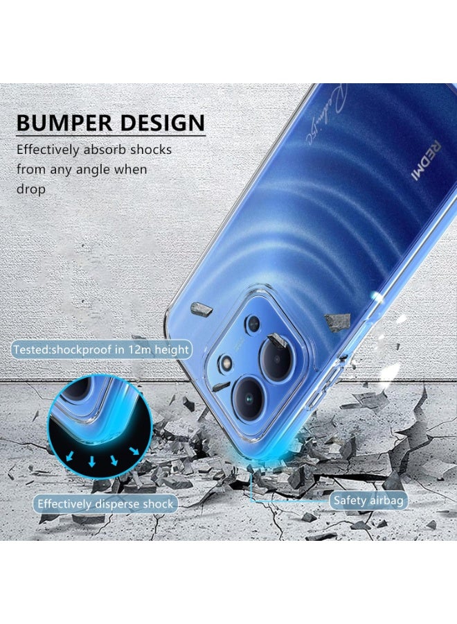 جراب شفاف لهاتف Redmi 15C / Poco C85، جراب TPU مرن ناعم ورفيع مضاد للسقوط، جراب خفيف الوزن متوافق مع Redmi 15C / Poco C85 - Image 4