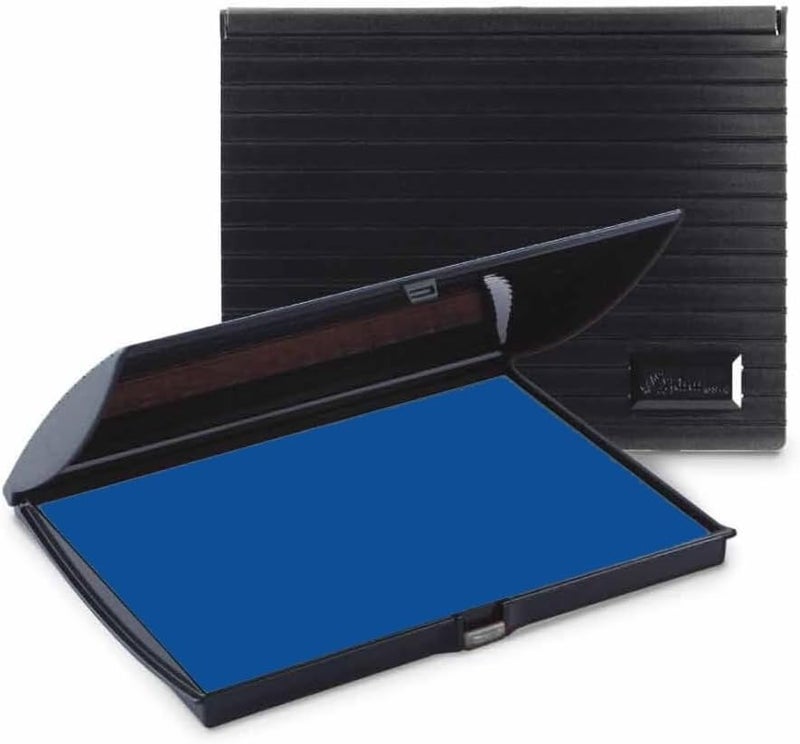 Infusion 5" x 7" Large Stamp Ink Pad for Rubber Stamps, Your Go to Large Stamp Ink Pad for Bright Color, Even Coverage and Durability, Light Blue Stamp Pad - Image 1
