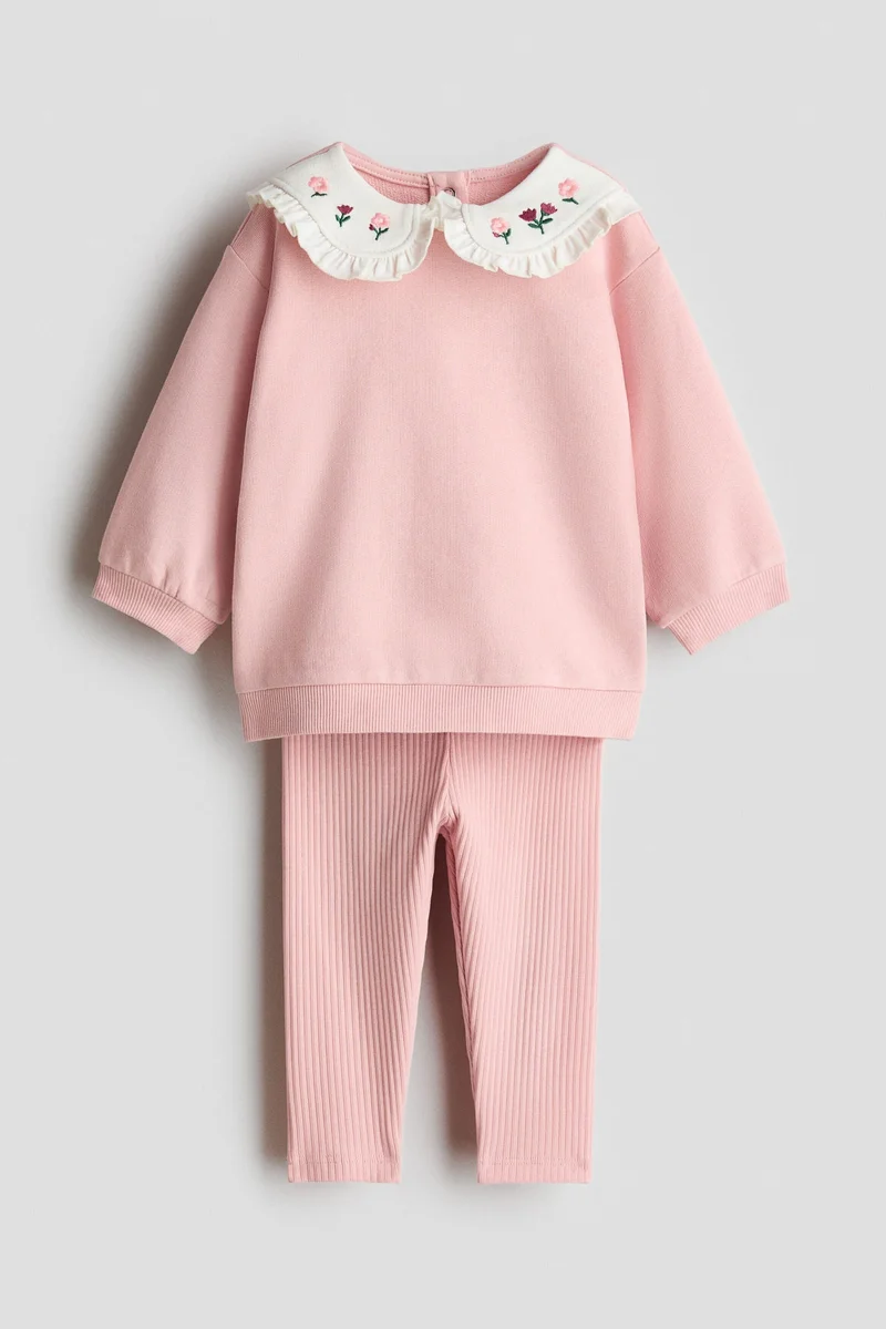 H&M 2-piece top and leggings set