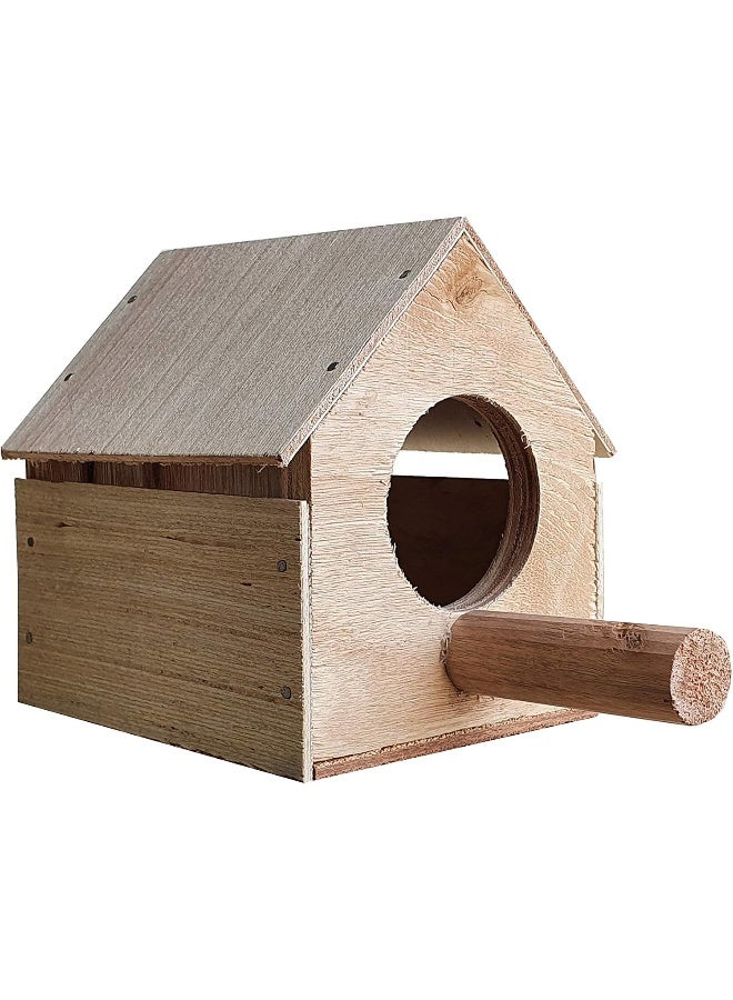 Egardenkart Wooden Nest Nesting Box For Bird Small A - Image 1