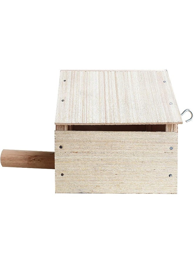 Egardenkart Wooden Nest Nesting Box For Bird Small A - Image 3
