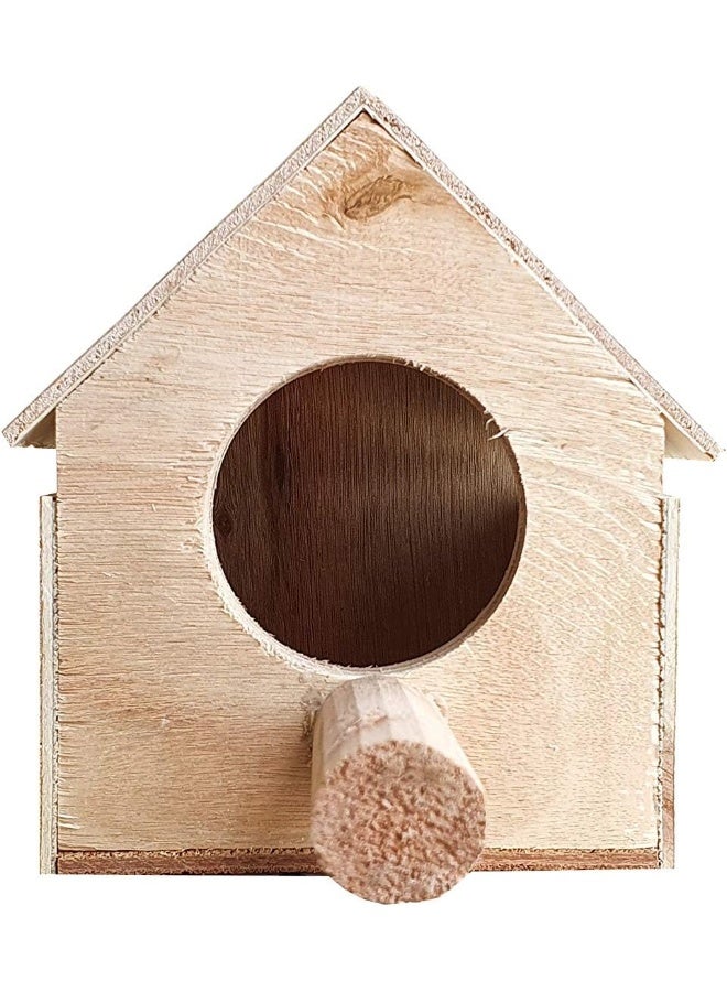 Egardenkart Wooden Nest Nesting Box For Bird Small A - Image 2
