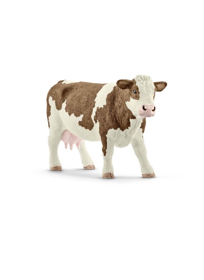 Schleich Schleich Farm World Simmental Cow Figure 