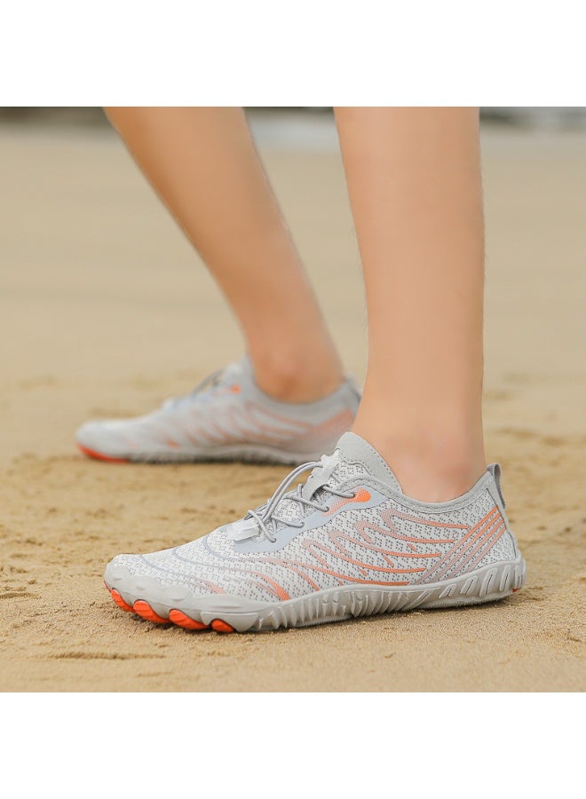 Women Water Shoes Men Barefoot Shoes Breathable Swimming Shoes Shoes Water Sports Shoes Quick-Drying Five-Finger Upstream Shoes