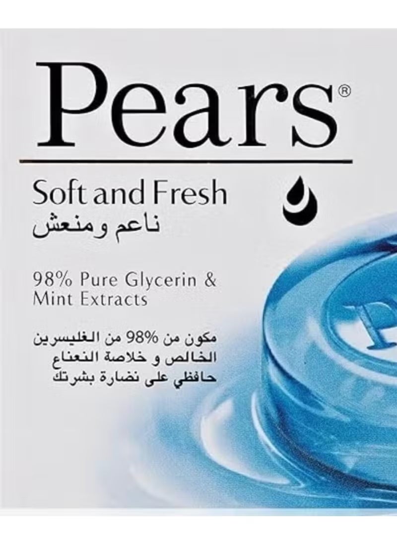 بيرز صابون بيرز النقي واللطيف 125 جرام بخلاصة النعناع - Image 2