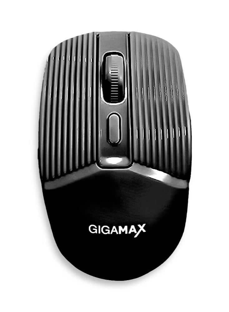 جيجاماكس ماوس مكتب لاسلكي GIGAMAX G-1600 – دقة 1600 DPI، اتصال ثلاثي الأوضاع (بلوتوث + 2.4 جيجا لاسلكي + USB)، بطارية قابلة لإعادة الشحن طويلة الأمد، تصميم مريح بـ 4 أزرار تحكم، أداء مستقر وسريع الاستجابة، متوافق مع الكمبيوتر، اللابتوب وMac - Image 4