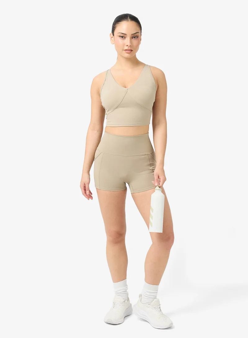 FRWD  Soft Touch Halter Neck Tank Top & Short Set for Women | Best Price UAE